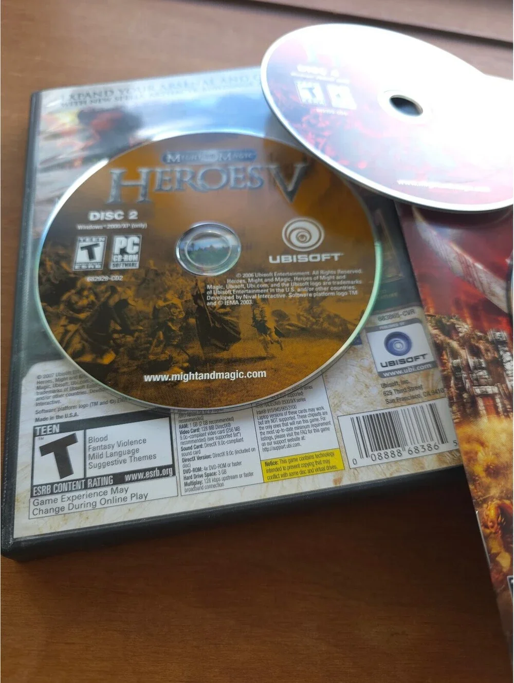 Pc, DVD ROM the Might and Magic Heroes series
